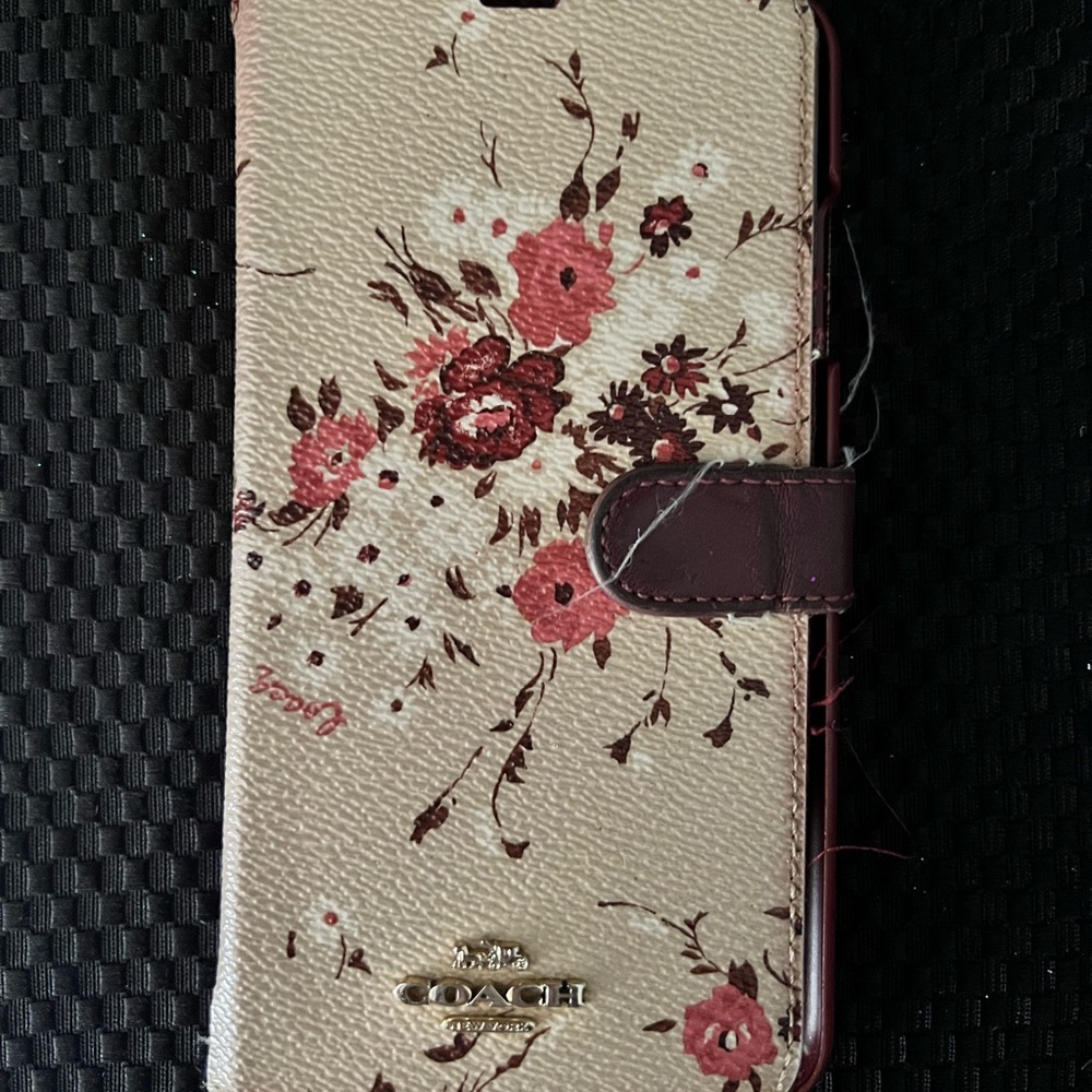 Coach iphone xs max wallet case